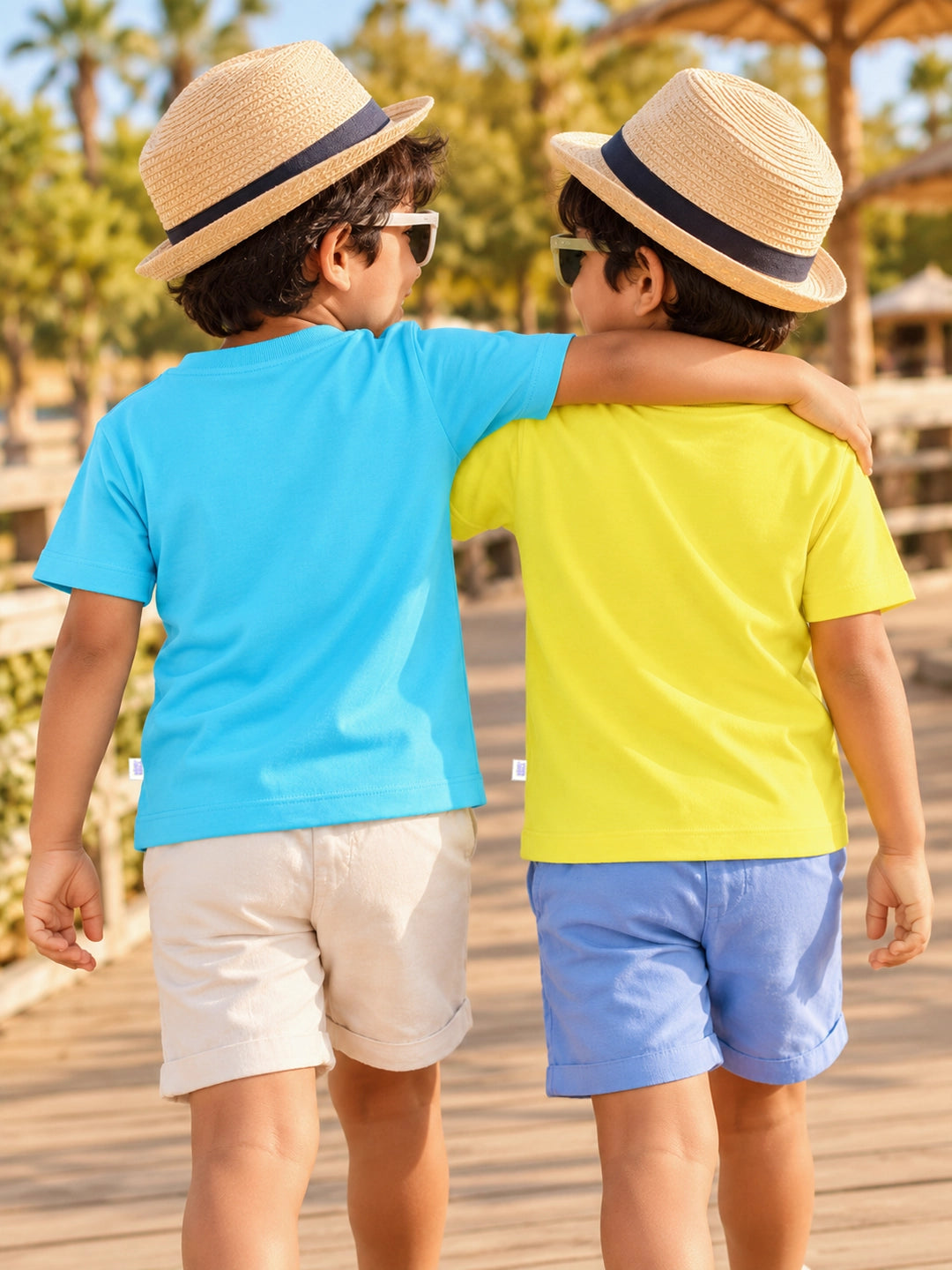 Pack of 2 Half Sleeves Boy's T-Shirts