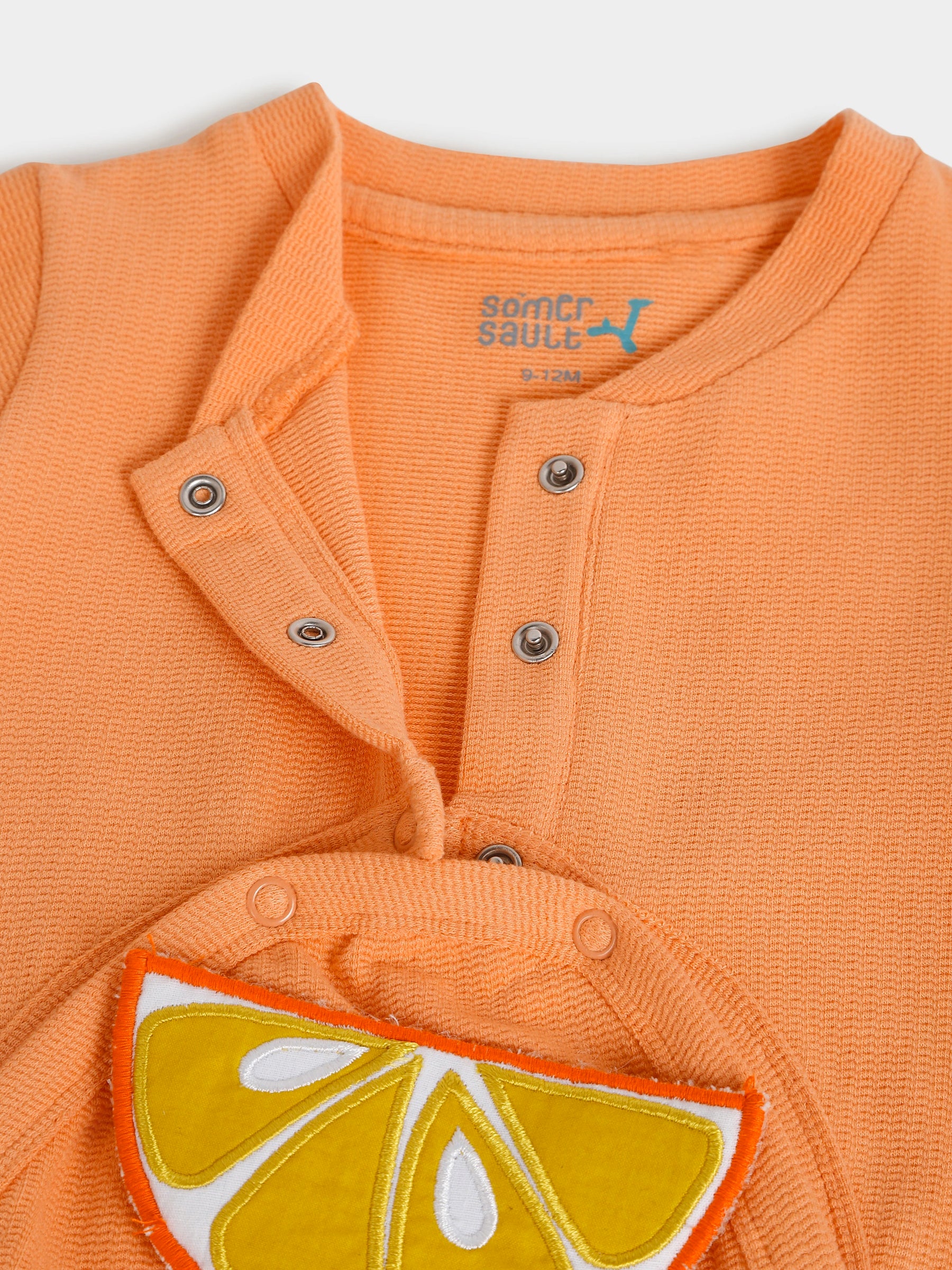 Zesty Orange Sleepsuit