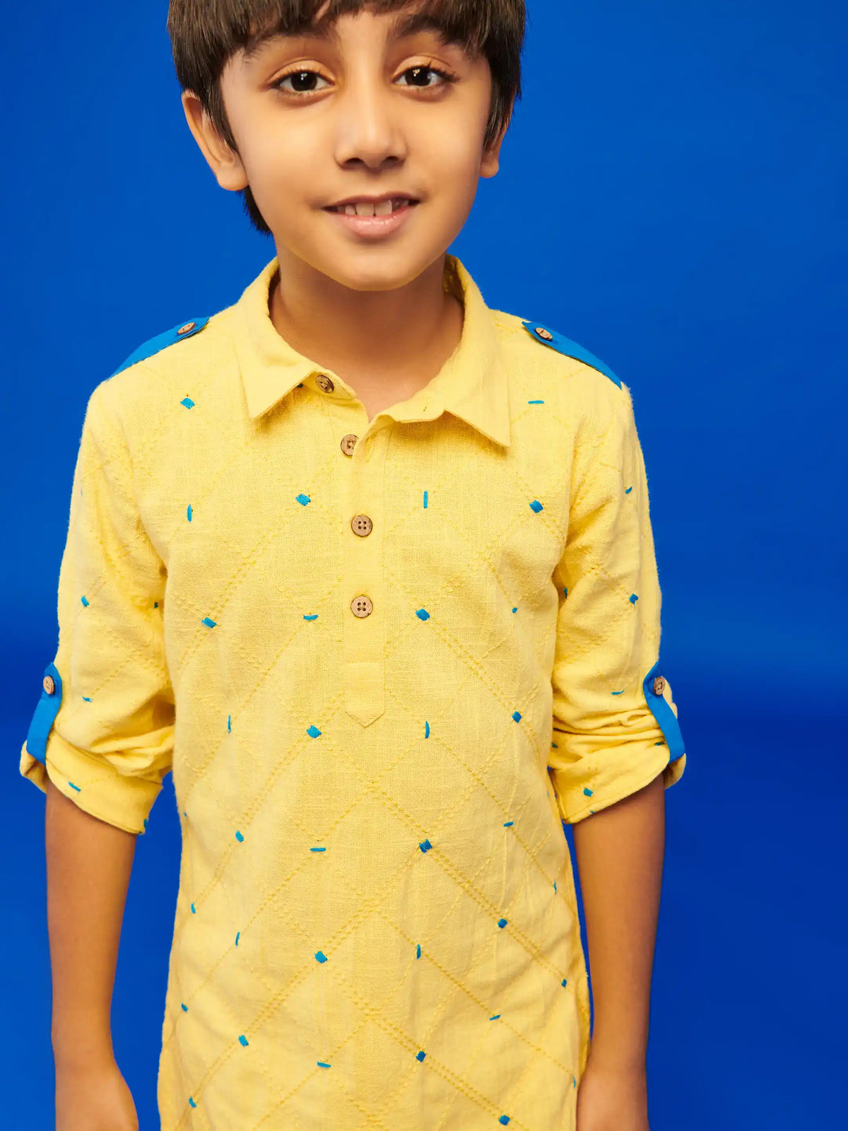 Barfi Boys Kurta Set Somersault