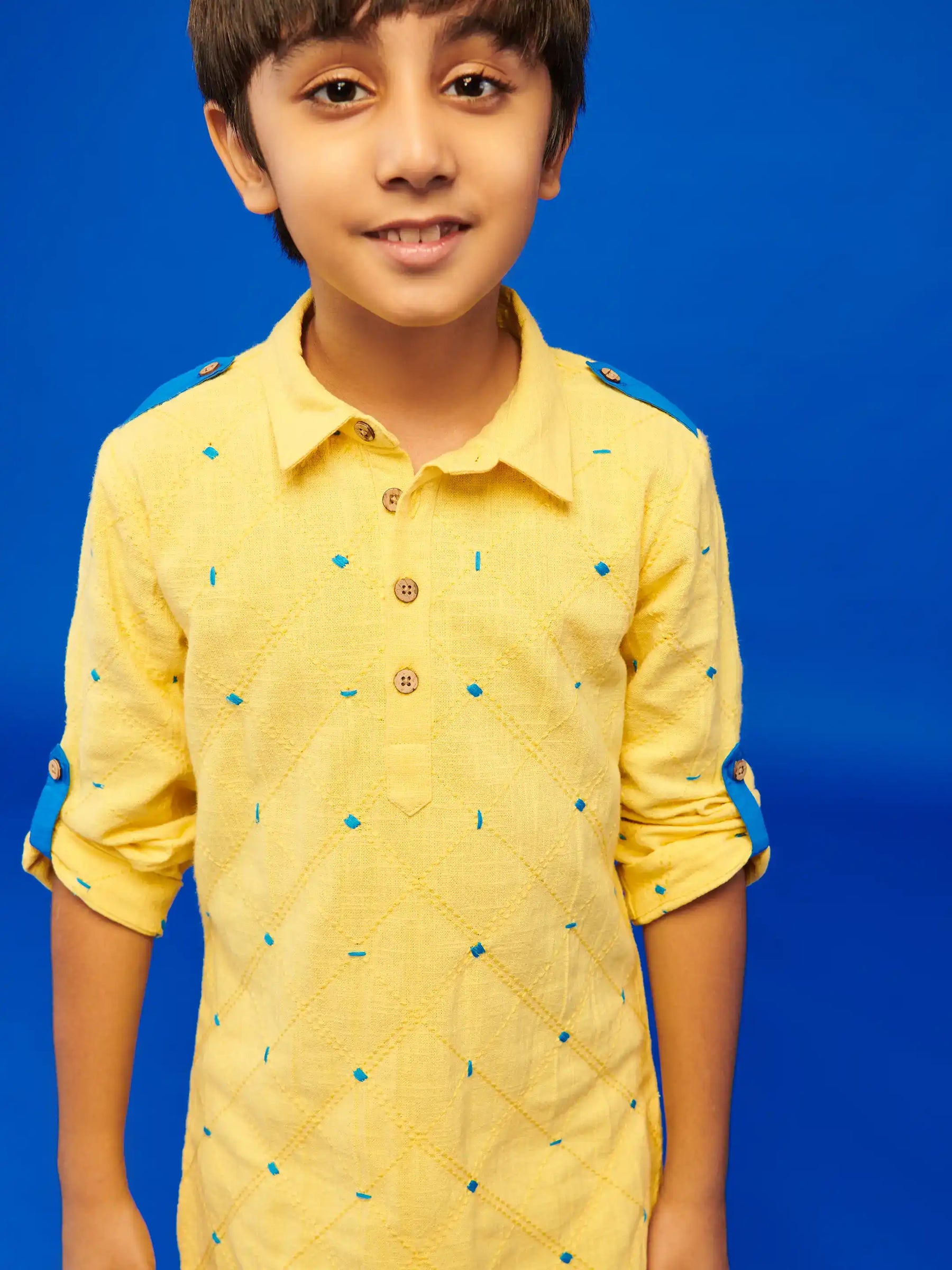 Barfi Boys Kurta Set Somersault