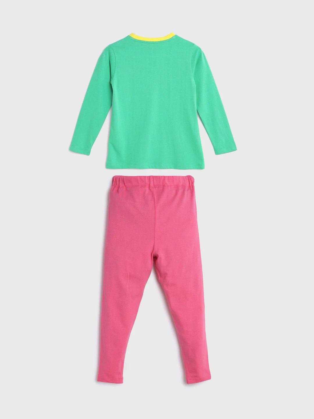 Printed Tee and Leggings Set