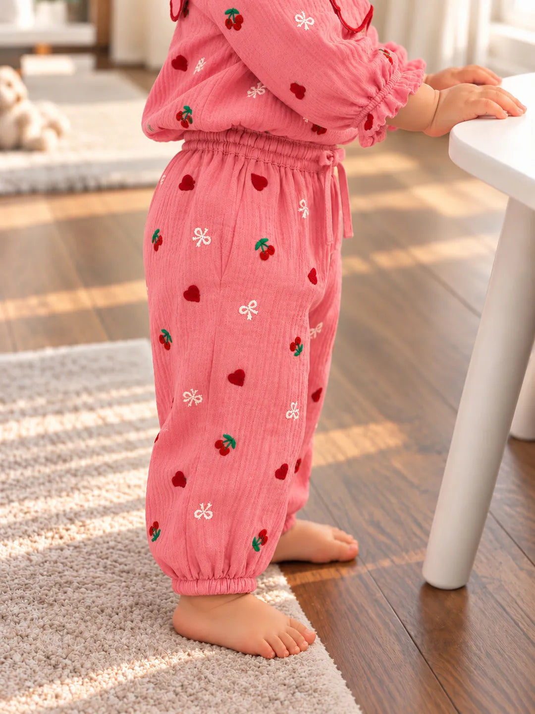Cherry Balloon Pants