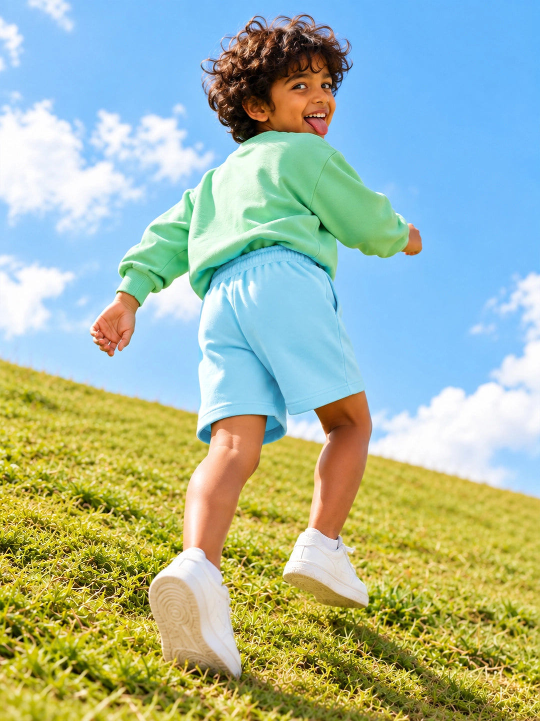 Aqua Blue Shorts