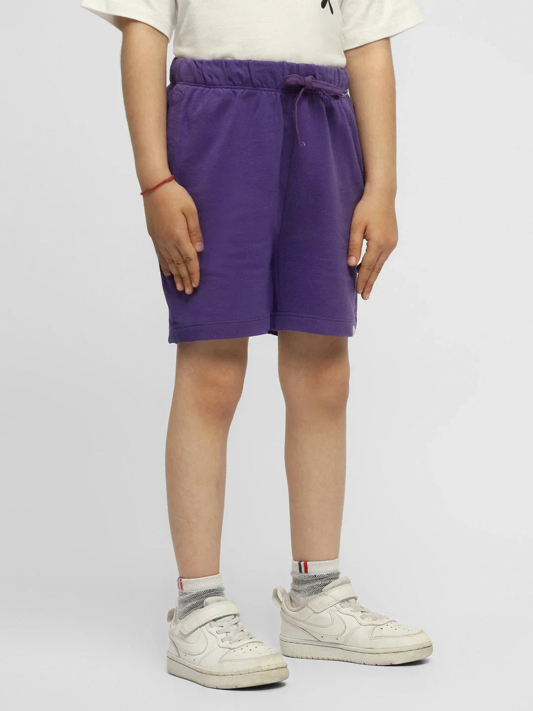 Black Currant Cotton Shorts