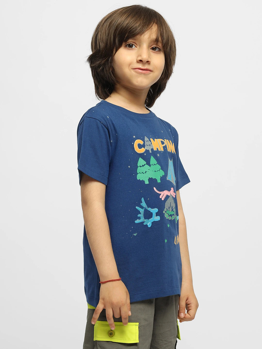 Camping Is Fun Cotton Tee