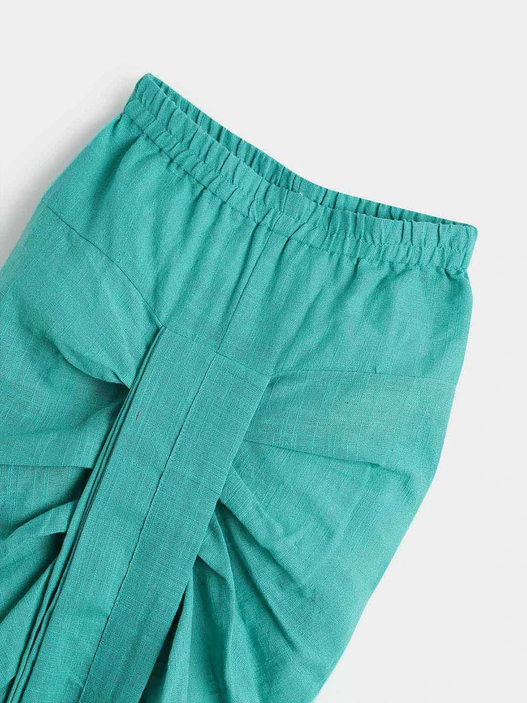 Turquoise Dhoti Kurta Set- Newborn