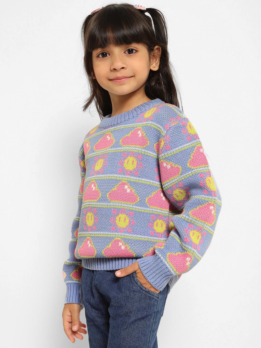 Sun & Cloud Cotton Pullover