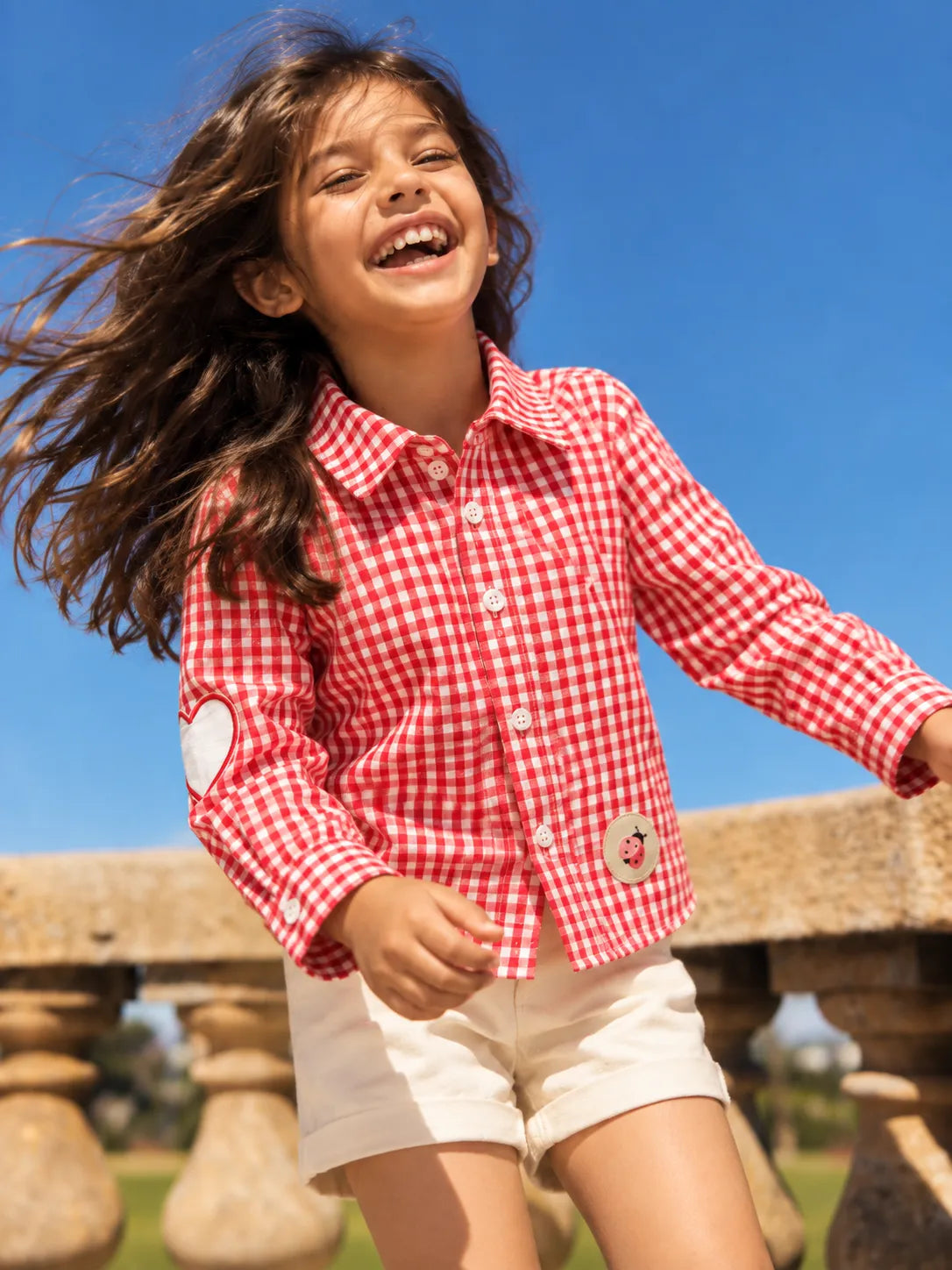 Gingham Heart Shirt