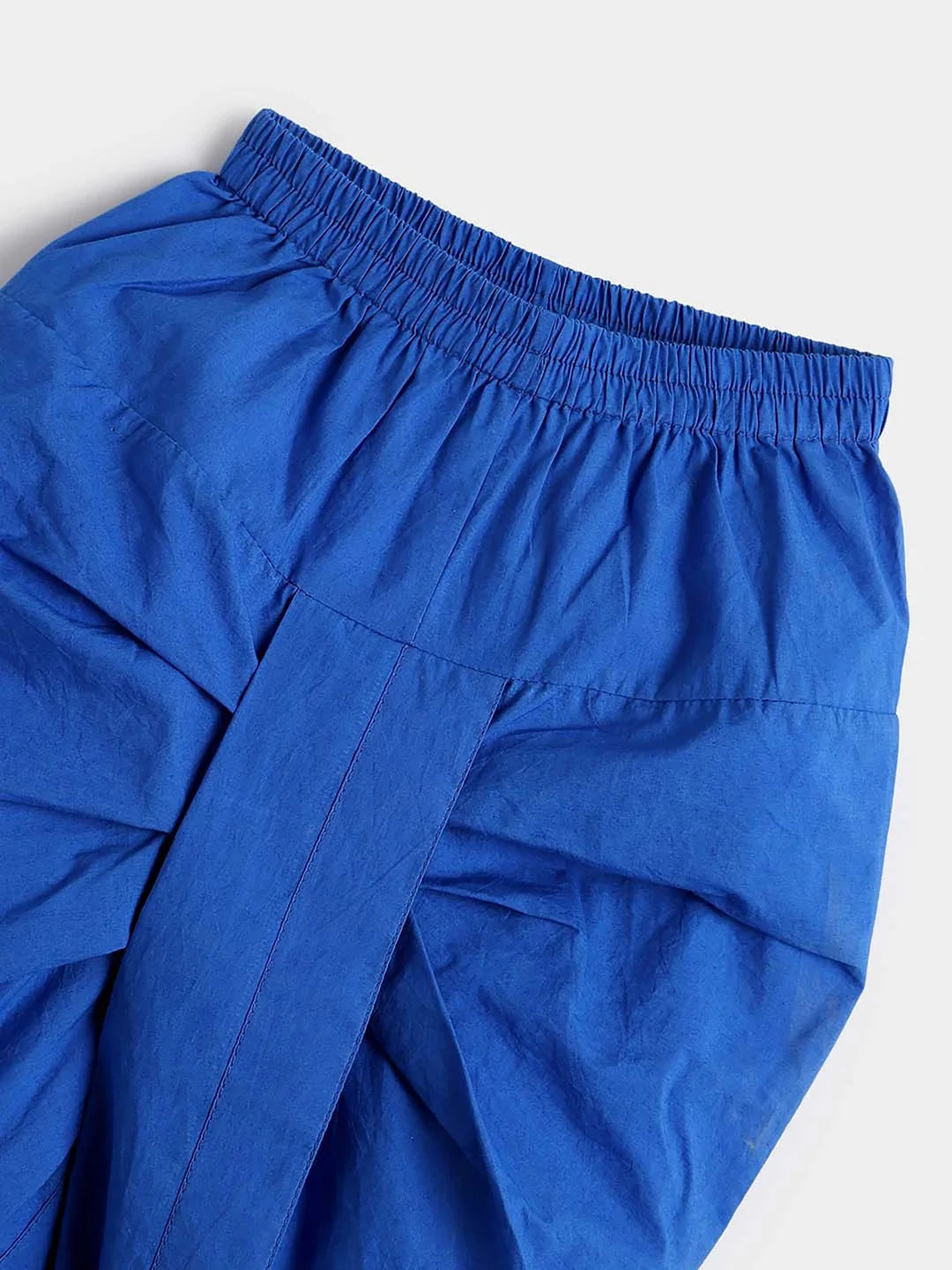 Blue Flower Dhoti Kurta Set- Newborn