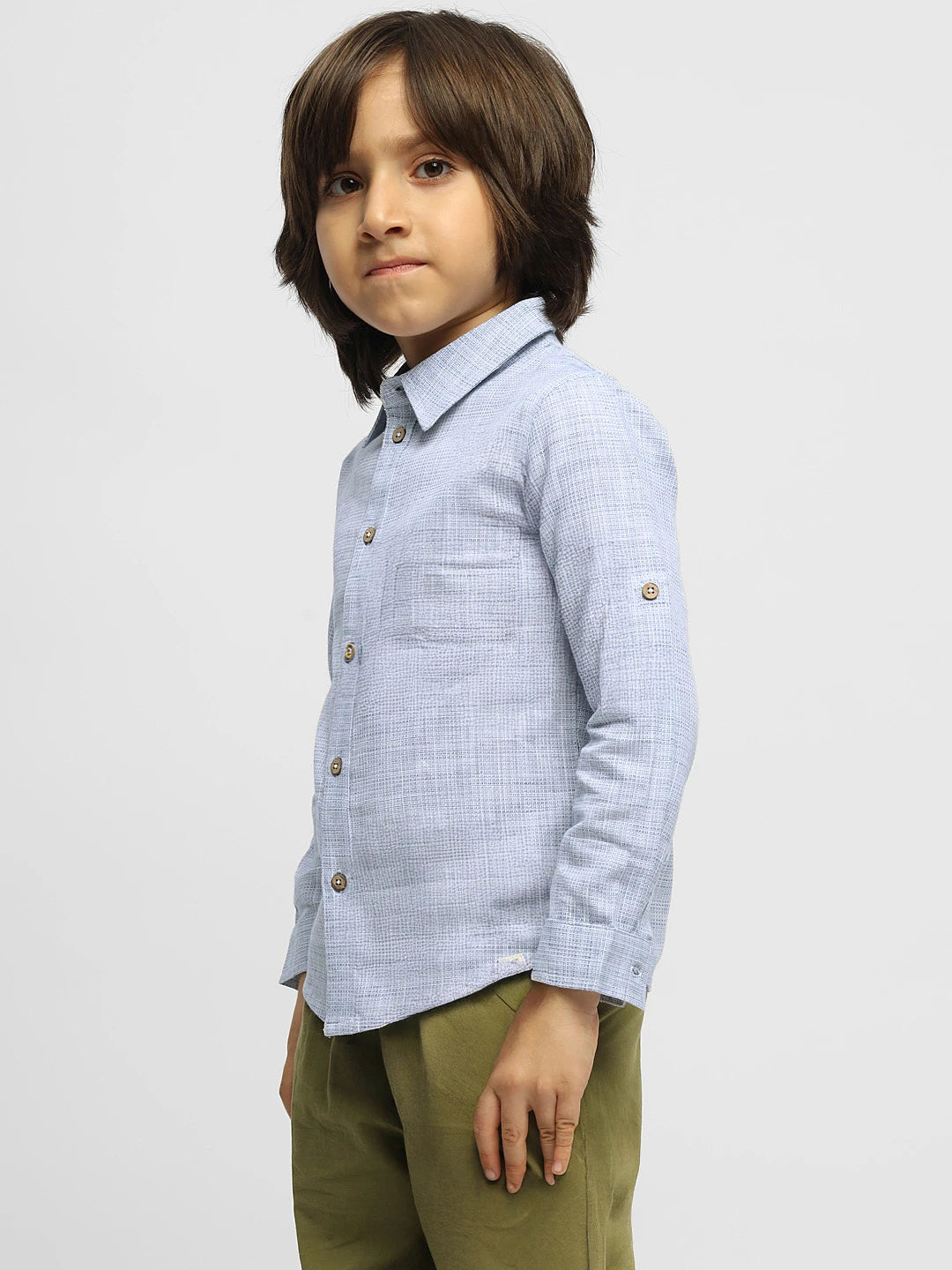 Summer Camp Collared Cotton Shirt