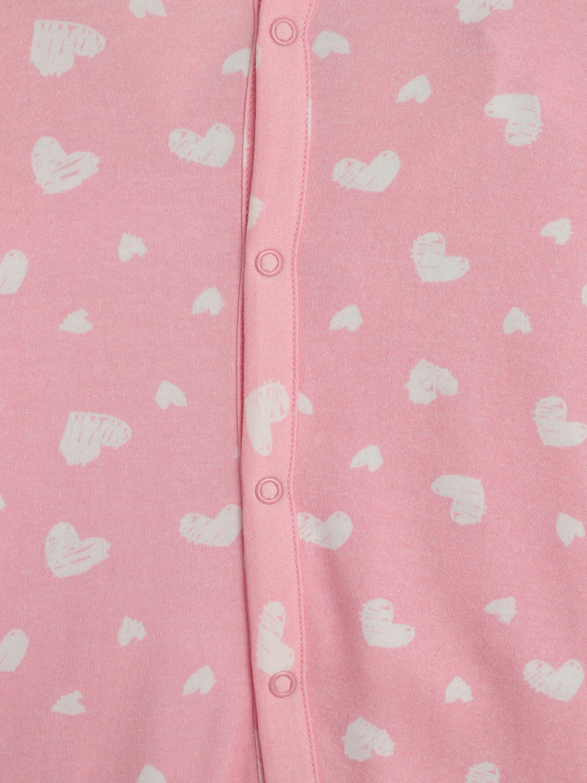 All My Heart Schiffli Collar Sleepsuit (Cancelled Style) Somersault