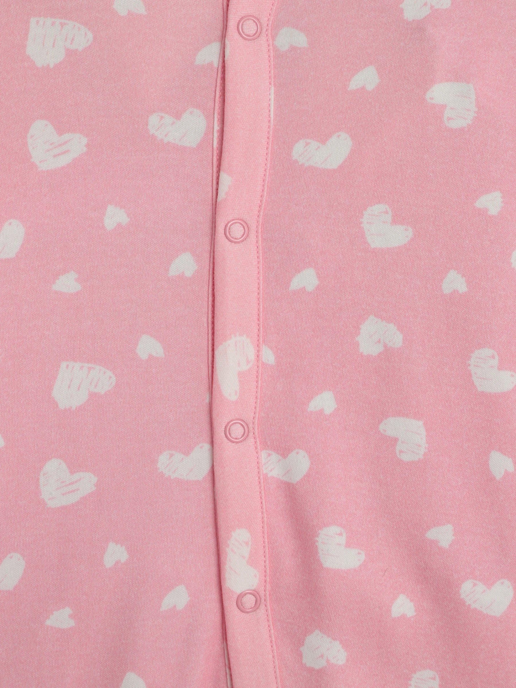 All My Heart Schiffli Collar Sleepsuit (Cancelled Style) Somersault