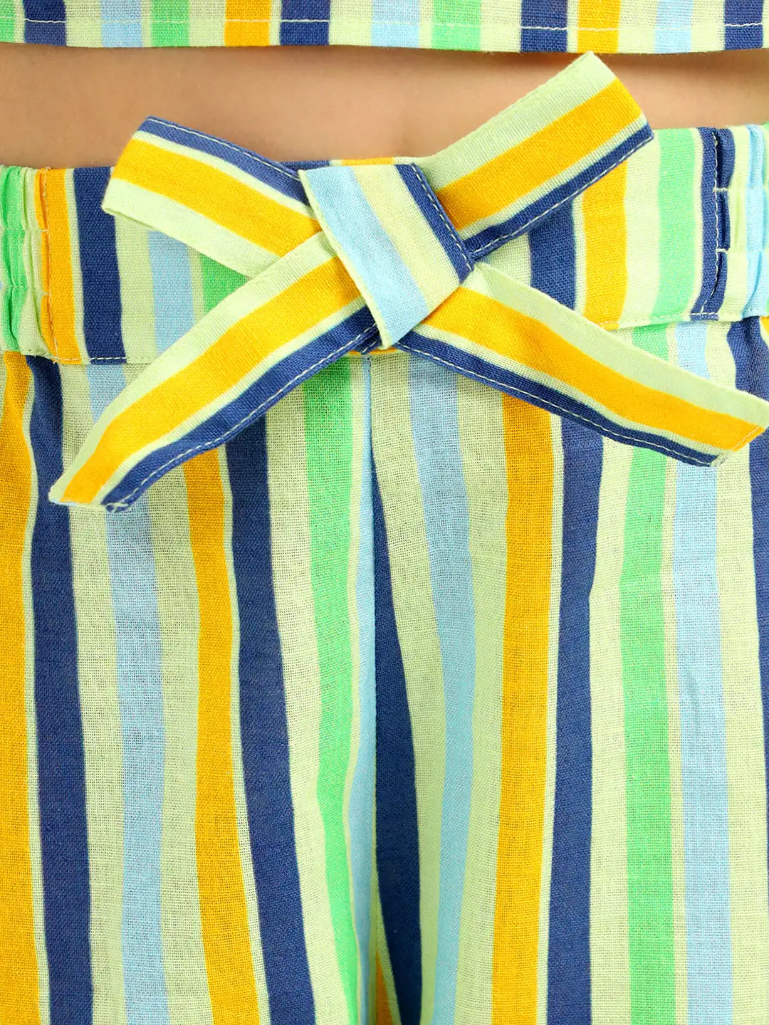 Summer Camp Stripe Cotton Co Ord Set