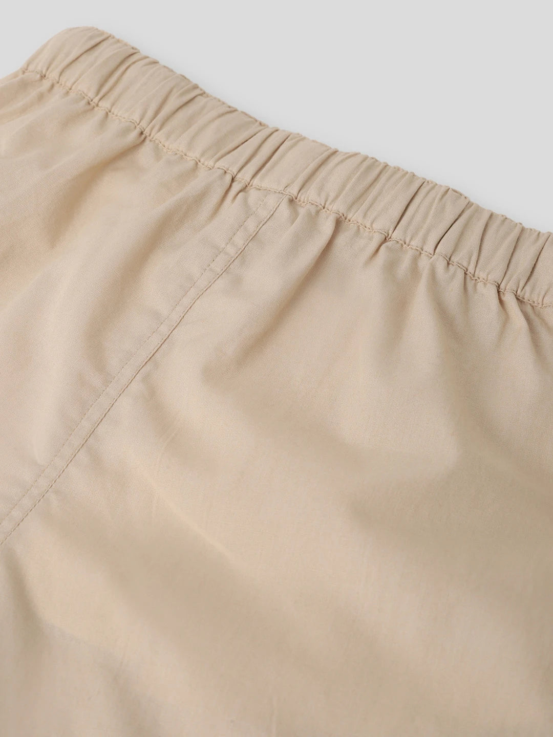 Khaki Shorts With Pocket