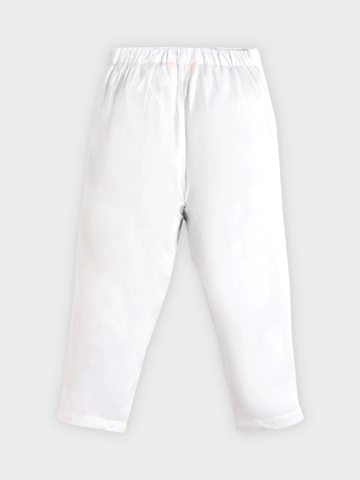 Rose Glow Zari Work Kurta Pajama Set