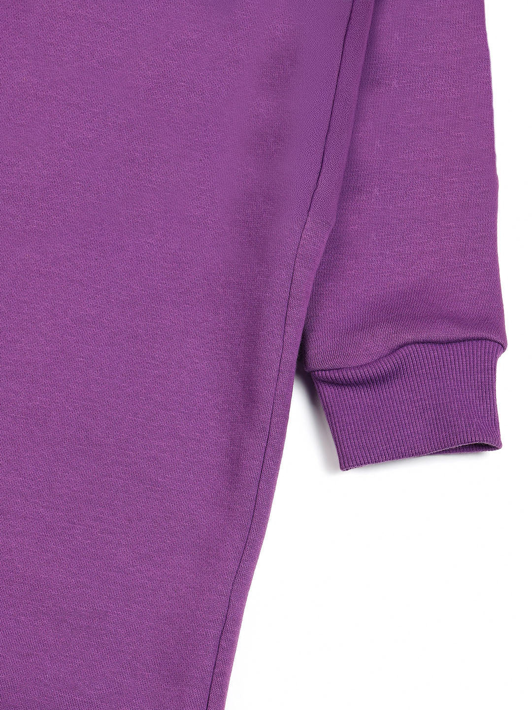 Sequined Hooded Sweatshirt Dress