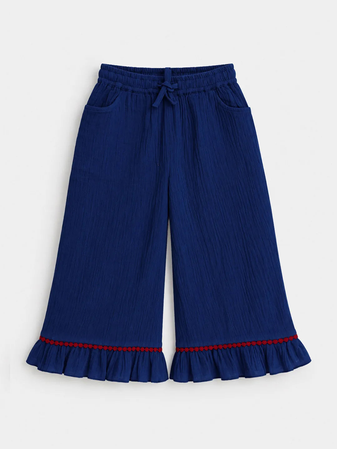 Ruffle Hem Pants