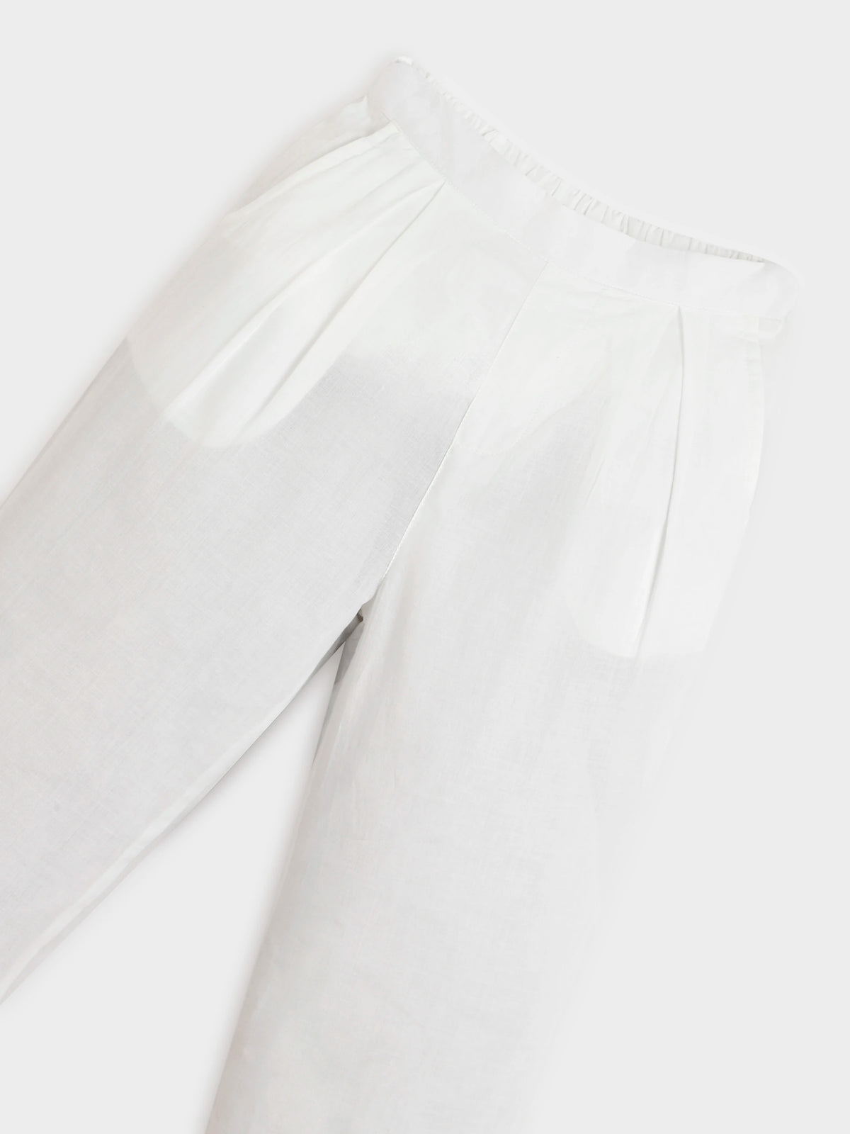 White Kurta Pajama with Pink Jacket Set