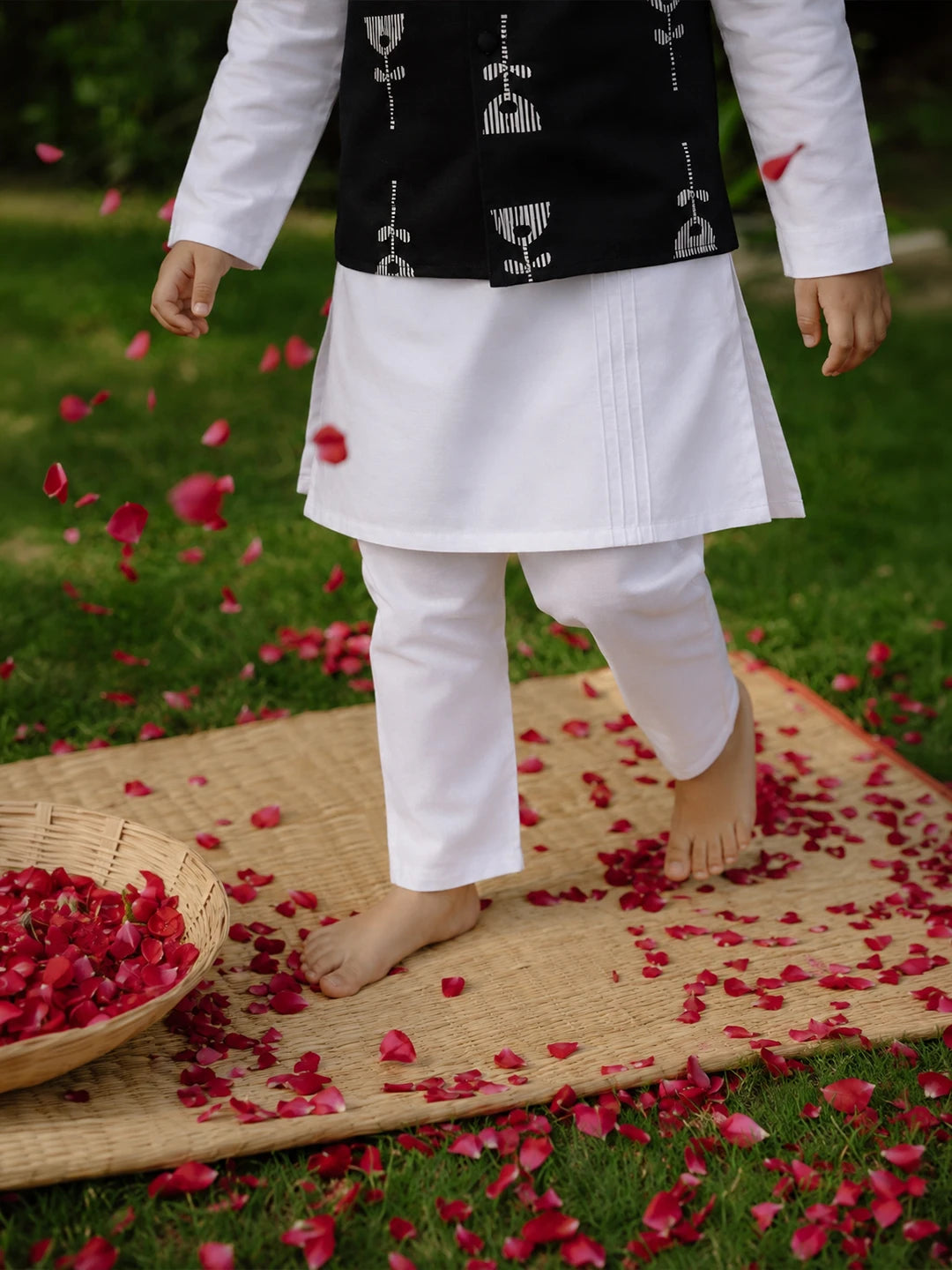 Kurta Pajama Jacket Set