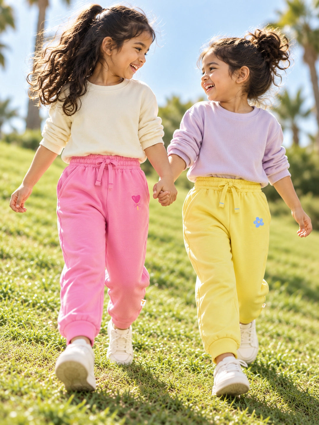 Pack of 2 Girl's Joggers