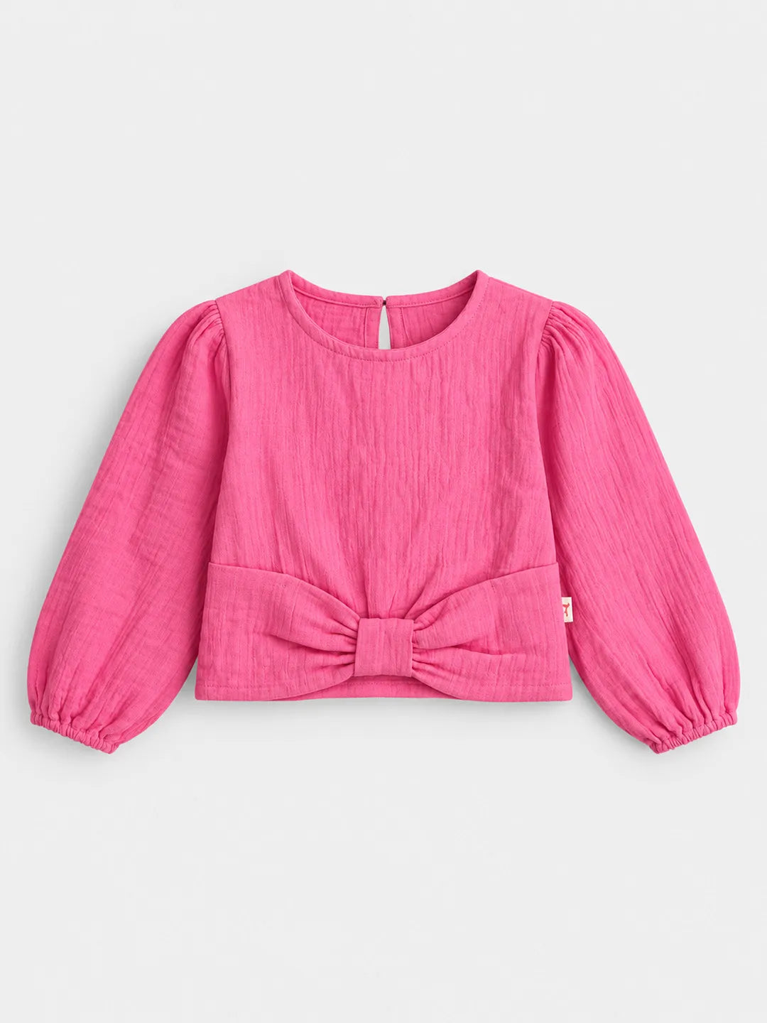 Peplum Bow Top