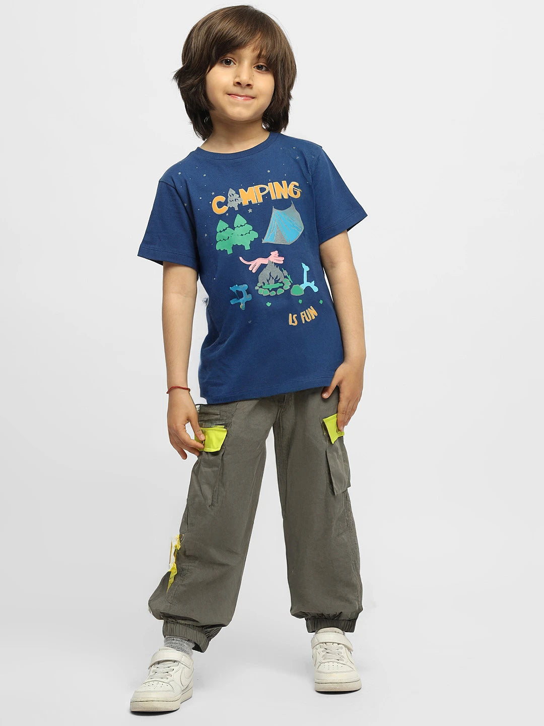Camping Is Fun Cotton Tee