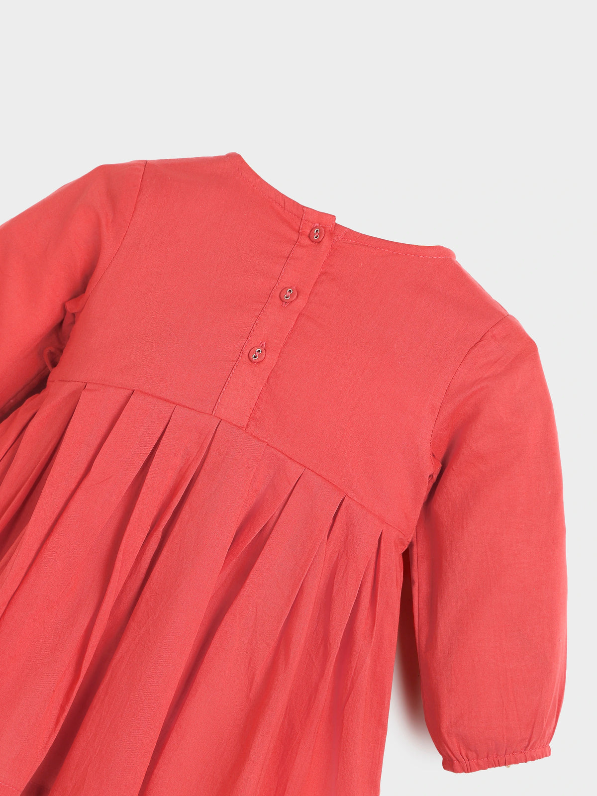 Quilted Embroidered Angrakha Dress Pant Set