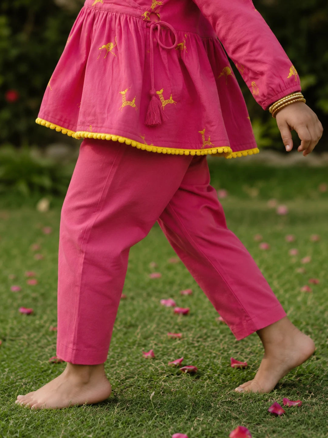 Short Kurta with Pajama Set