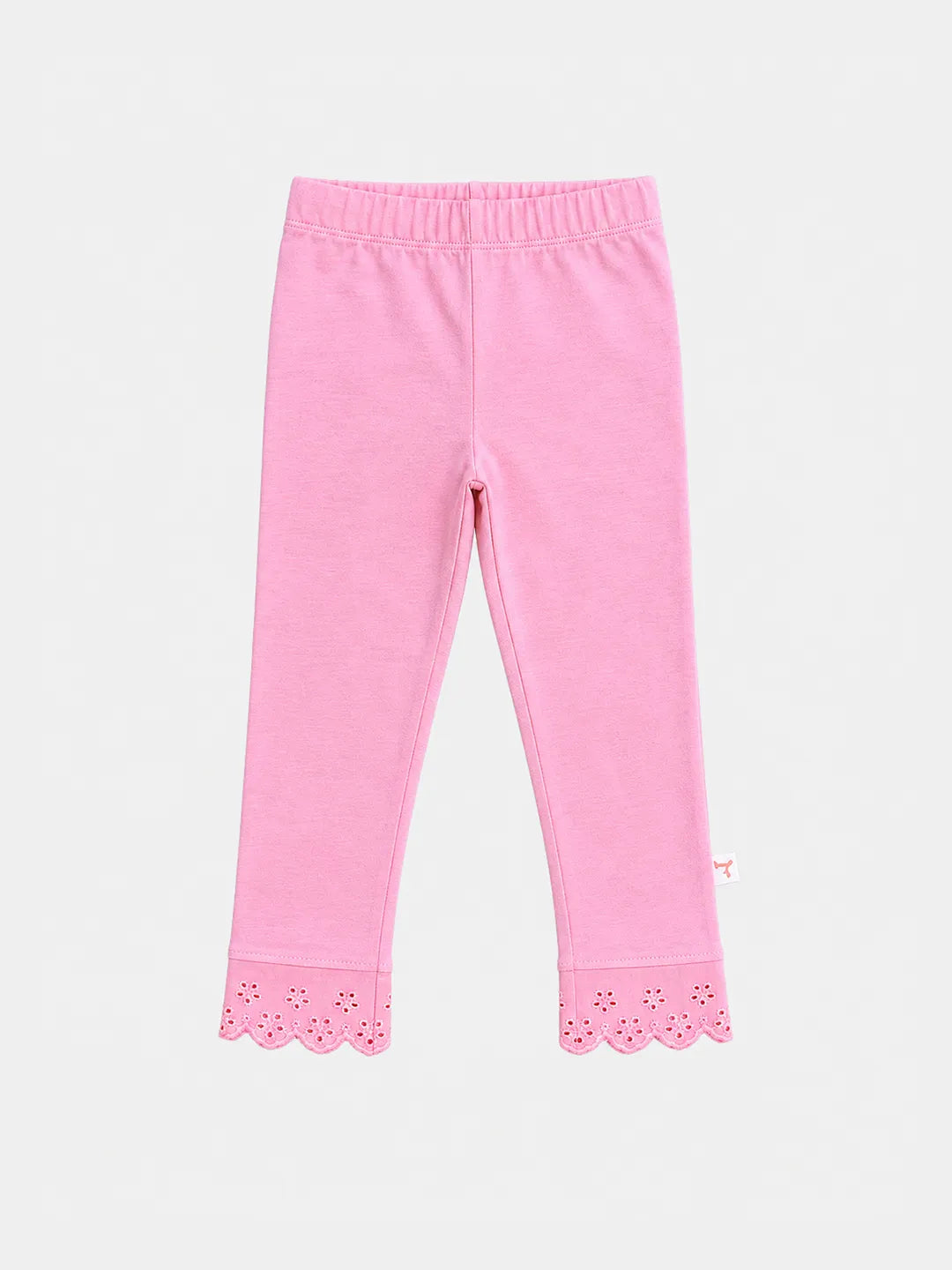 Schiffli Detail Leggings