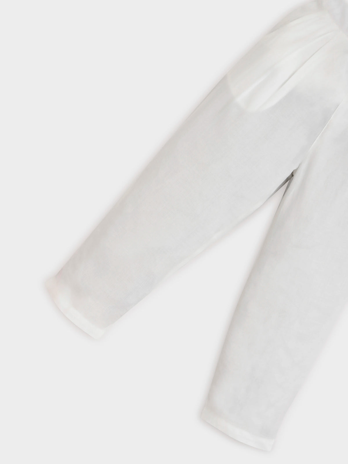 White Kurta Pajama with Pink Jacket Set