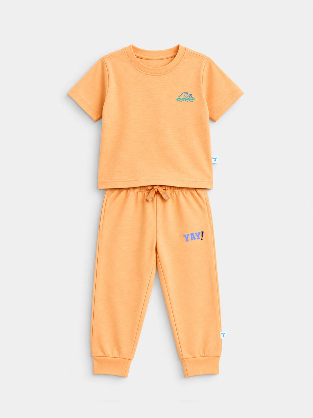 Tangy Orange T-Shirt & Jogger Set