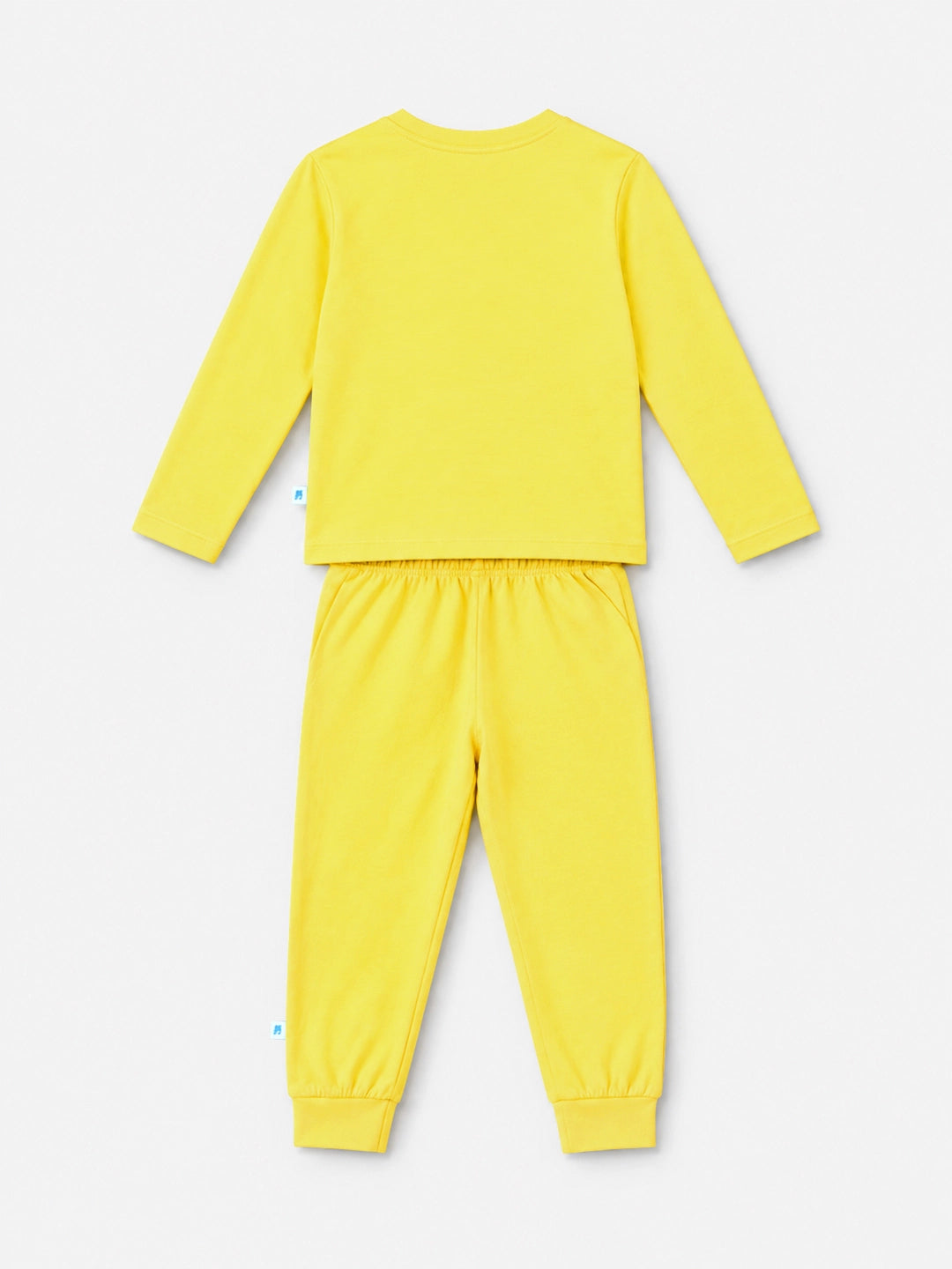 Playful Yellow T-Shirt & Jogger Set