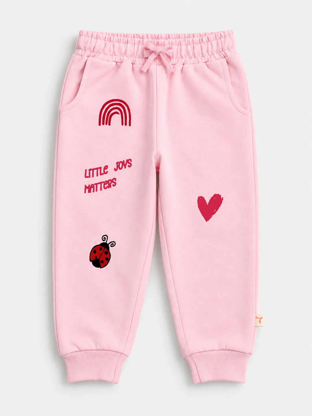 Pink Terry Joggers