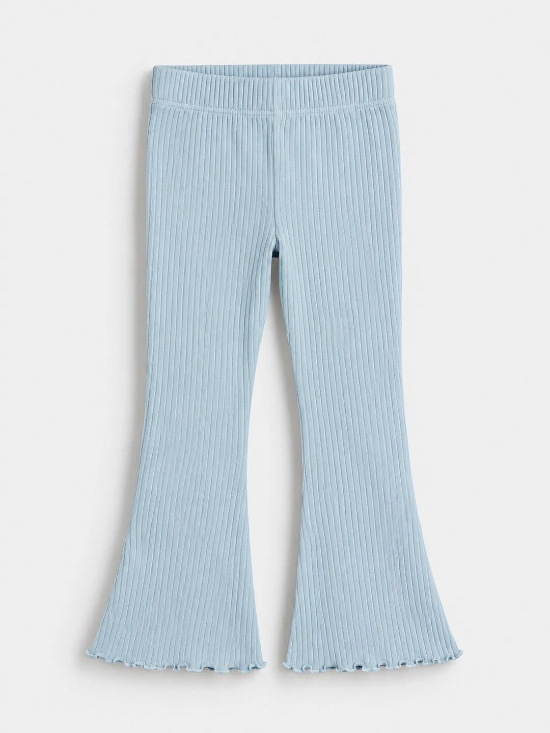 Ribbed Bell Bottom Leggings