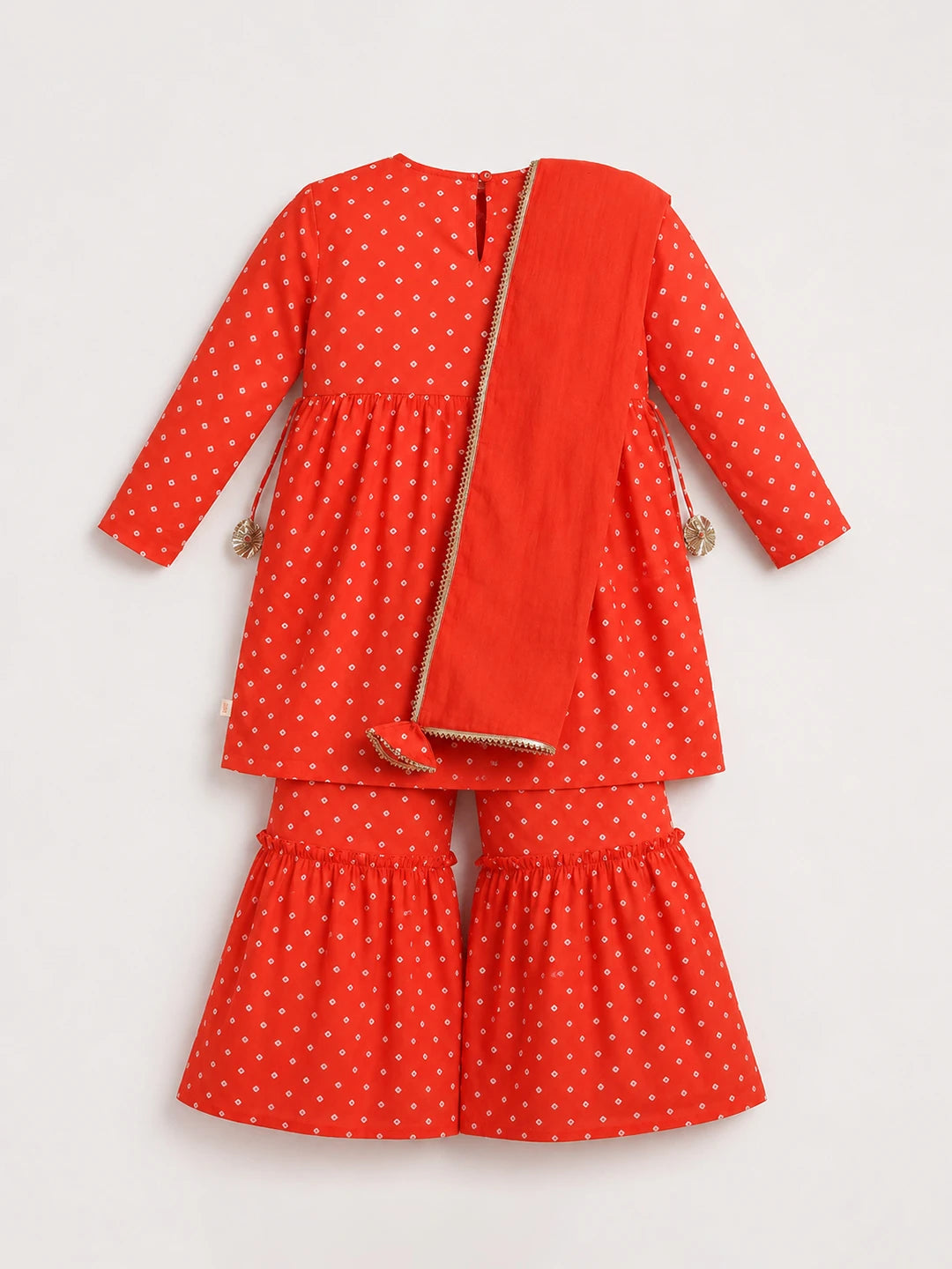 3 Piece Kurta Sharara Set