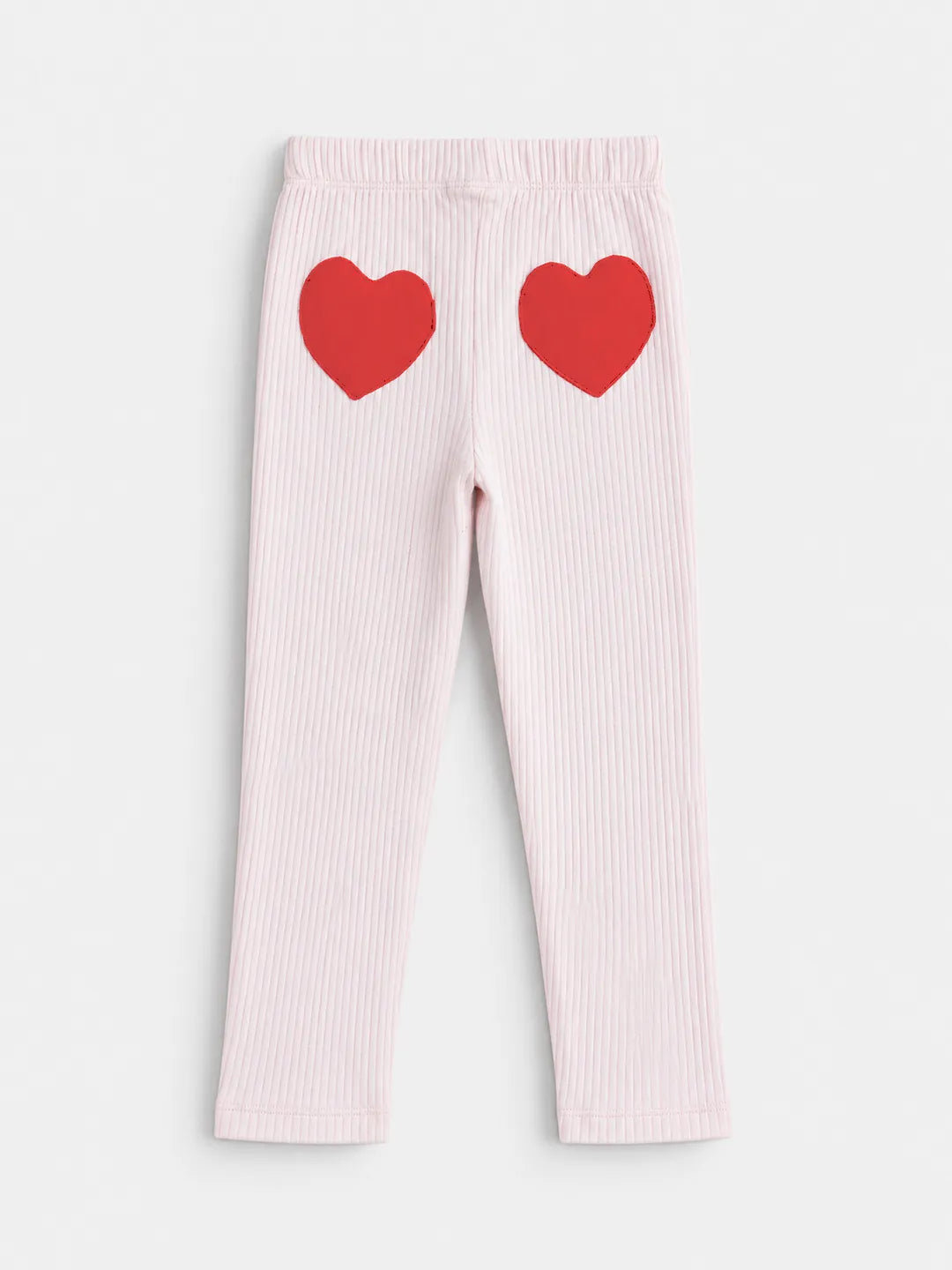 Heart Patch Cotton Leggings
