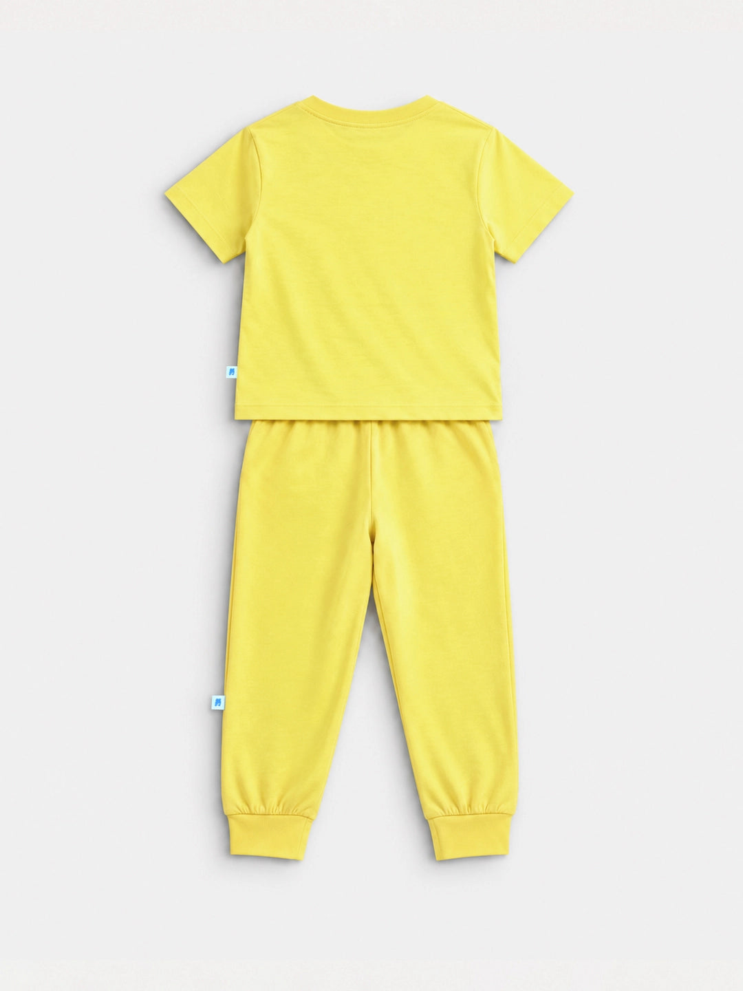 Playful Yellow T-Shirt & Jogger Set
