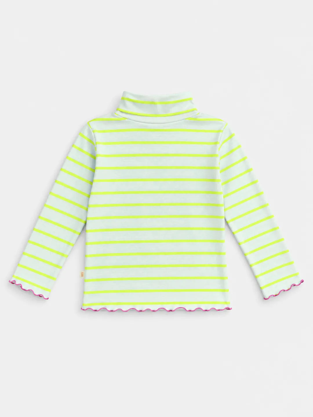 Striper High Neck Top