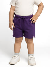 Black Currant Cotton Shorts