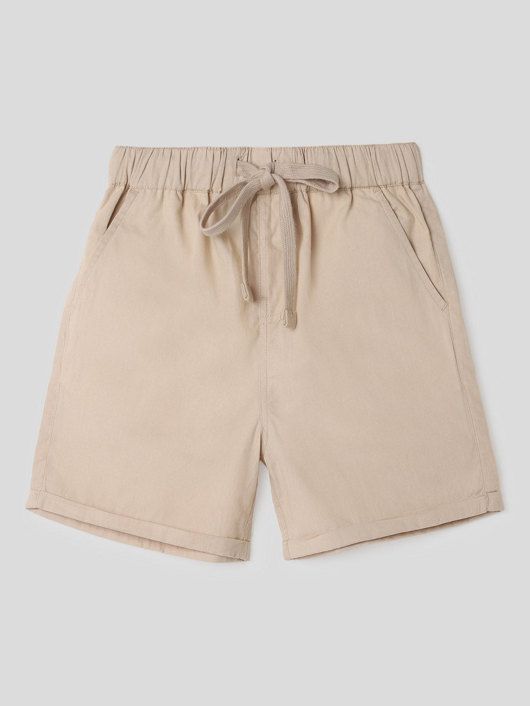 Khaki Shorts With Pocket Somersault