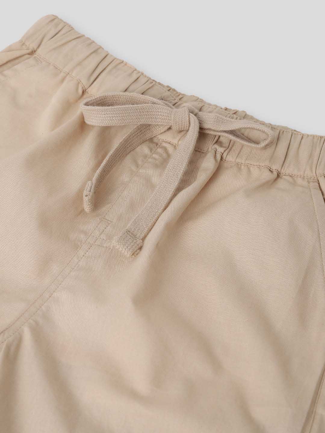 Khaki Shorts With Pocket Somersault