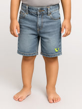 Washed Denim Bermuda