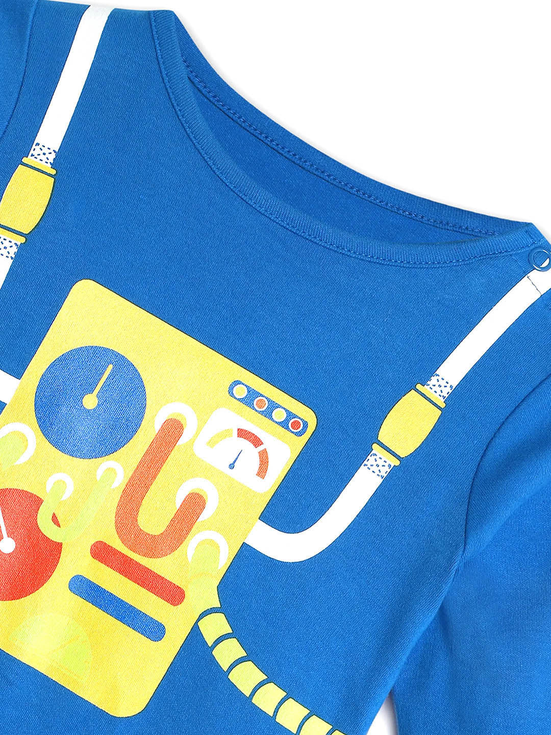 Blue Seatbelt Sleepsuit