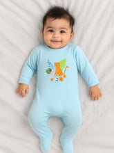 Little Tiger Footed Cotton Sleepsuit
