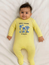 Jungle Friends Footed Cotton Sleepsuit