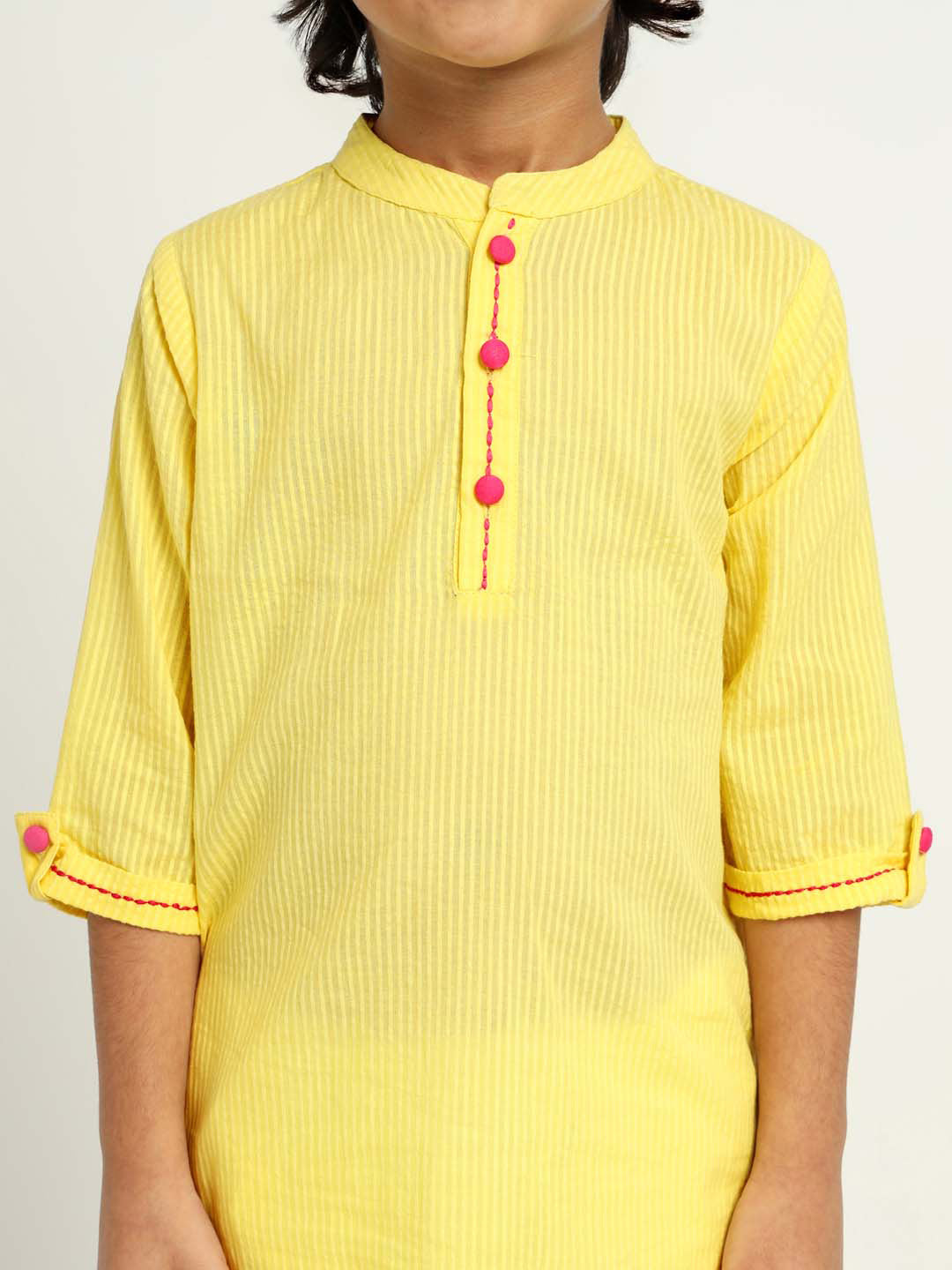 Yellow Tulip Kurta Set