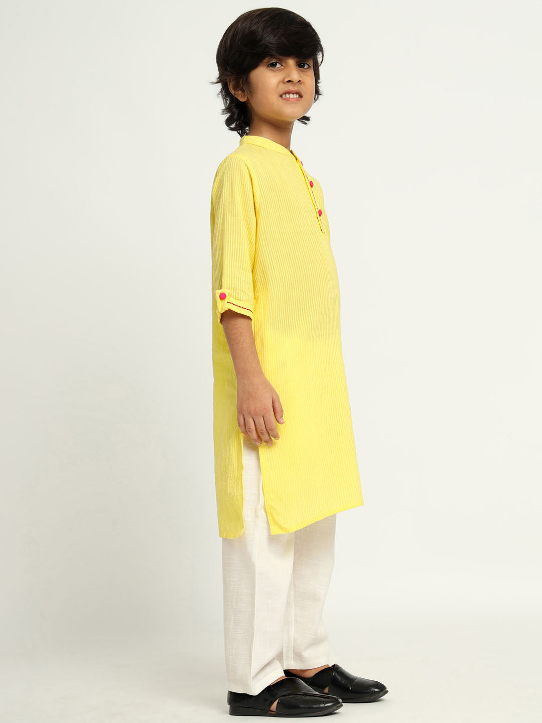 Yellow Tulip Kurta Set