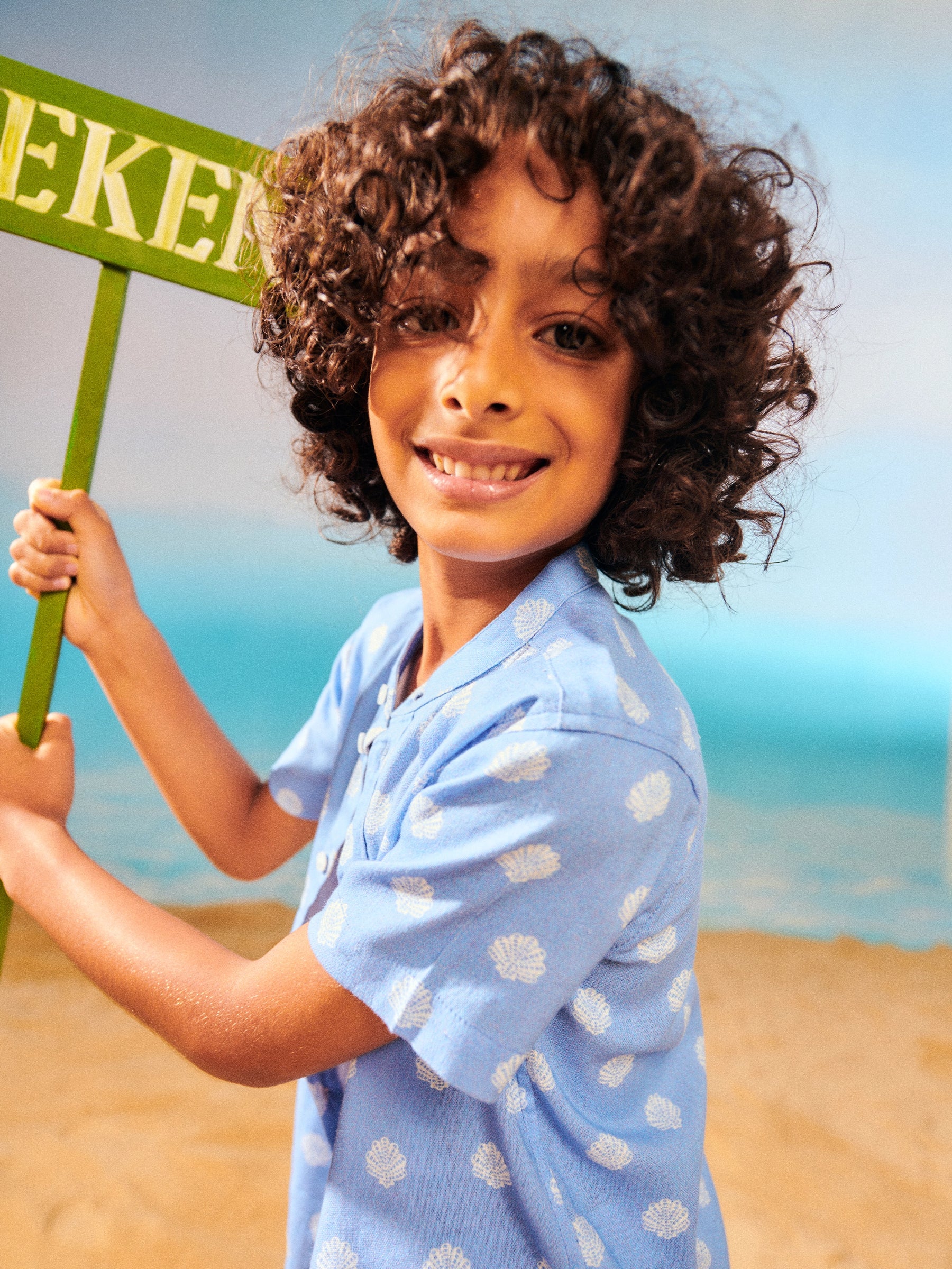 Boy Seashell Set Somersault