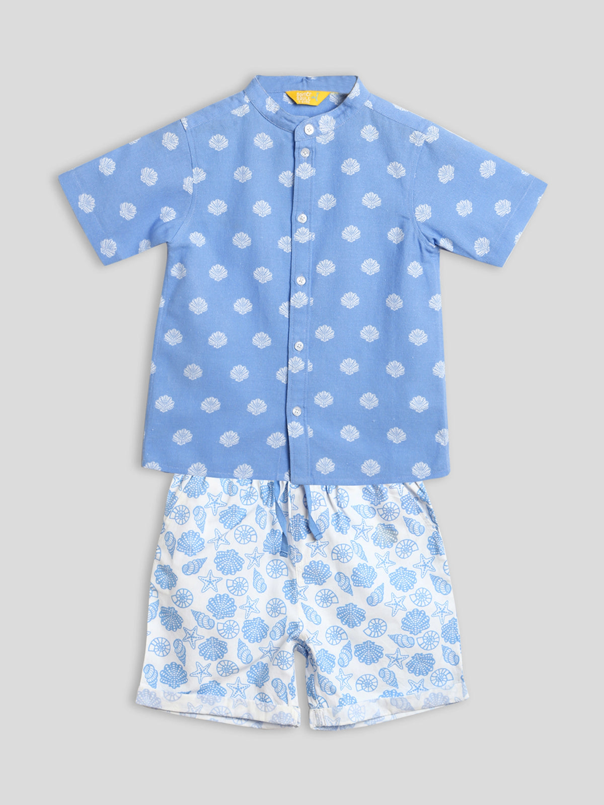 Boy Seashell Set Somersault