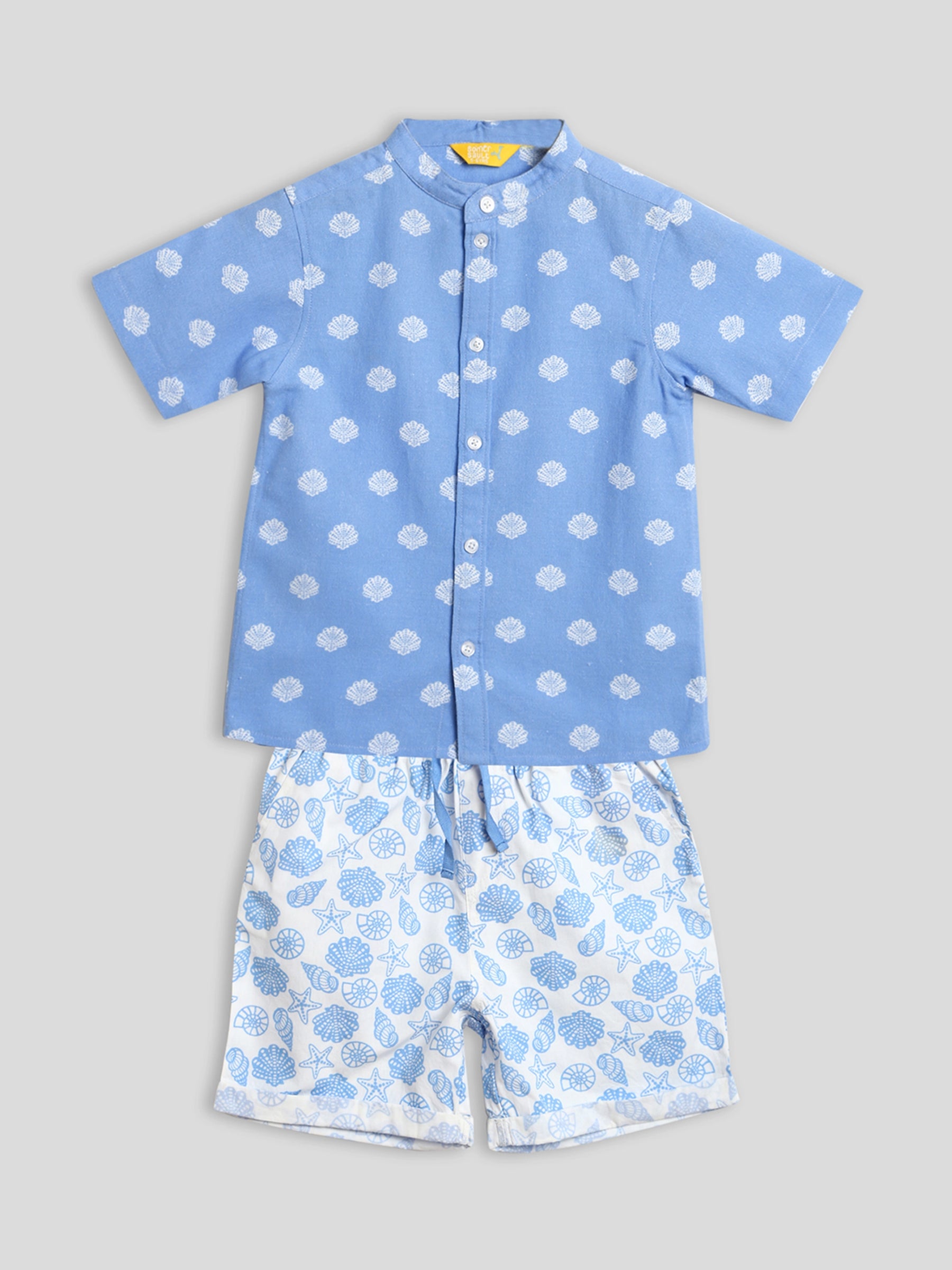 Boy Seashell Set Somersault